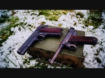 コルトM1911vs南部14年式 (日本語字幕付き)