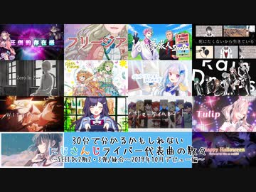 30分で分かるかもしれないにじさんじライバー代表曲の数々～その２～