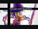 Twintails witch Speed Paint