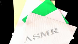 「音フェチ」バイノーラル録音！ASMR！いろんな紙を切ってみた！立体音響、作業用BGM♪