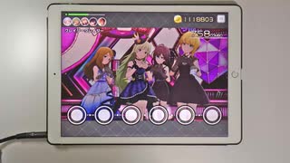 【ミリシタ】クレイジークレイジー MM フルコンボ 【手元】