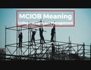 MCIOB Meaning