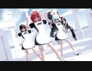 【MMD】らぶ式Rouge＆Chocolat・Mintで『踊る恐竜さん』1080p
