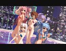 木之本さくら・葵・茜・綾波・ジャベリン水着 きまぐれメルシィ【MMD-MV】