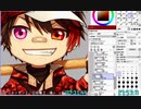 【オリジナル】11/11・イラストメイキング【type赤】