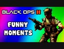 Black Ops 2 Funny Moments - Clutch Fail, Sliding Glitch Fun, Follow, Weird Body Theater (Funtage)