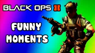 Black Ops 2 Funny Moments - Clutch Fail, Sliding Glitch Fun, Follow, Weird Body Theater (Funtage)