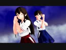 【MMD艦これ】「司令、赤城さんと加賀さんが、MAGNETを教えて貰ったようです。」：1080p