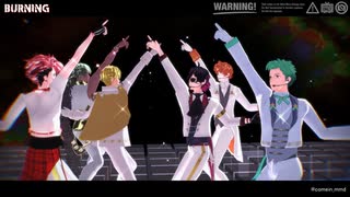 【MMDスマプロ！】夏組vs秋組でBURNING