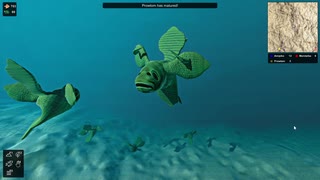 初ゆっくり実況で変な魚を作るEcosystem