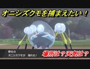 ポケモン剣盾　オニシズクモを捕まえる方法！オススメの場所は？天気は？ポケモン図鑑コンプへの道！　【ポケモンソード・シールド】