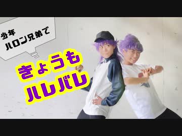 【ポケモン剣盾】少年ハロン兄弟で きょうもハレバレ 踊ってみた【コスプレ】
