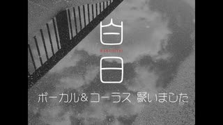 白日 / King Gnu  ボーカル&コーラス　全力で歌いました　　うにはちみつ