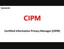 CIPM Certification Study Guide - Certified Information Privacy Manager