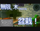 マインクラフト実況 今こそStoneBlock-004 無限に木がはえる盆栽