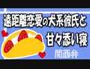 【女性向けボイス】関西弁で遠距離恋愛の犬系彼氏と甘々添い寝を読みました。【ASMR】