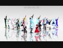 【MMD杯ZERO3予告】ミクさんと皆さんで「Yellow」