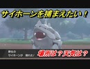 ポケモン剣盾　サイホーンを捕まえる方法！オススメの場所は？天気は？ポケモン図鑑コンプへの道！　【ポケモンソード・シールド】