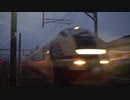 E653系カツK70編成 花咲くひたち海浜公園号 高速通過(118km/h)