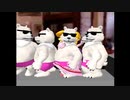 スマブラDX ホワイトベアに嬲られるゼルダ姫の動画(PAR使用)