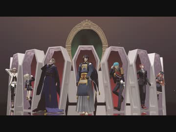 【MMD刀剣乱舞】刀剣男士がNRCにやってきた話【MMDツイステ】