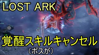 LOST ARK　覚醒スキルキャンセル（ボスが）