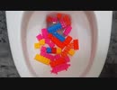 レゴをトイレに流してみた６