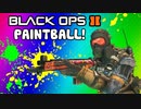 Black Ops 2 Paintball FUN - Custom Game Mode on RUSH (Funny Moments New Game Extreme Paintball)