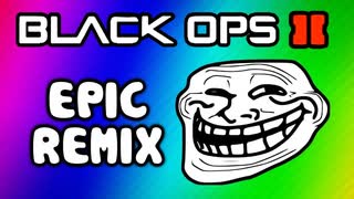 Black Ops 2 Funny Moments Remix (Trolling, Death Reactions, Rage, Game Chat) + Q&A