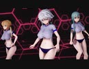 【MMD艦これ】体操着でSCREAM【鈴谷・雲龍・プリンツ】