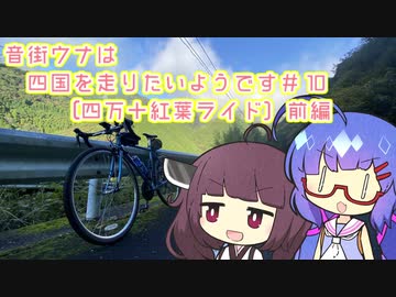 【ロードバイク車載】音街ウナは四国を走りたいようです #10【四万十紅葉ライド】