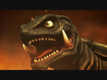 【MMD】ガメラ55周年記念動画