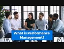 What is performance management