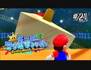 【マリオサンシャイン】一瞬のモンテマンレースと数時間の落下#21