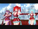 【MMD】Snow Fairy Story【重音テト　TAKASHI】