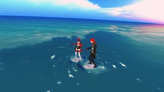 MMD原神/劣等上等/アンバー・ディルック(ジン・ガイア)