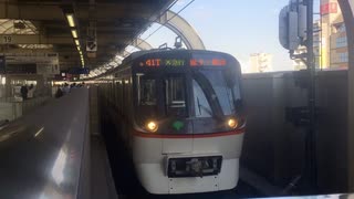 都営5300形5323F 前照灯点灯～京急蒲田駅1番線発車