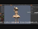 3D-COATで作るミニフィギュア　その4　～服と帽子と靴～