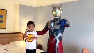 【なーちゃんねるの非公開動画】ウルトラマンゼロのサプライズお部屋パトロール!