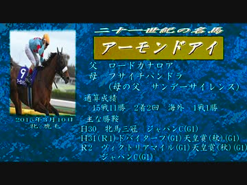 21世紀の名馬　アーモンドアイ