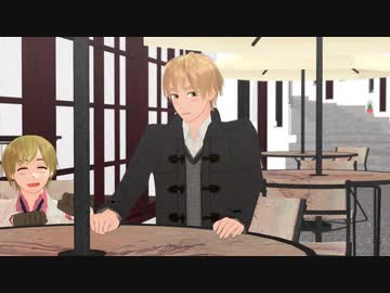 【APヘタリア人力+MMD】Happy birthday to you 【いぎろ・はわろ】