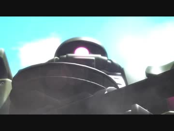 61式戦車をザクで踏みつぶす神楽すず