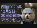 12月2日　　マクタンピ完全オリジナル占い　【選択型】最終的に本日の運勢の答えはあなた次第　＃占い　＃毎日占い　＃オリジナル占い