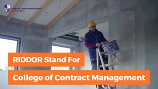 RIDDOR Stand For