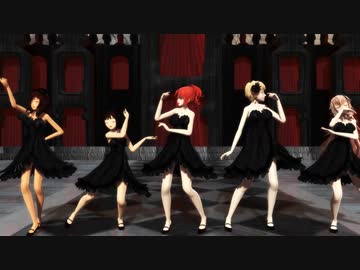 【APヘタリアMMD】枢軸娘たちでガチ百合の女王
