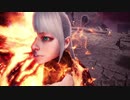 【MHW:IB リョナ】ミラボレアス　拘束リョナ（テンタクル 巨乳 MOD）改善版
