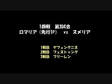 アークザラッドモンスターゲームワールドカップ　part12（解説無版）　1回戦　第三試合