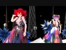 【MMD】夏祭り【重音テト　TAKASHI】