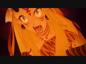 スロー再生版【アニメ映像 FGO第2部5.5章】TVCM【Fate/Grand Order 地獄界曼荼羅 平安京 轟雷一閃】