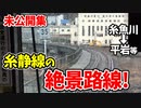 【未公開】前面展望 糸静線と並行する大糸線の絶景！糸魚川〜平岩他【青春18きっぷ2019】